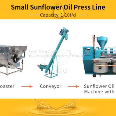 High quality easy operate Sunflower Oil Press Machine Sunflower Oil Production Line