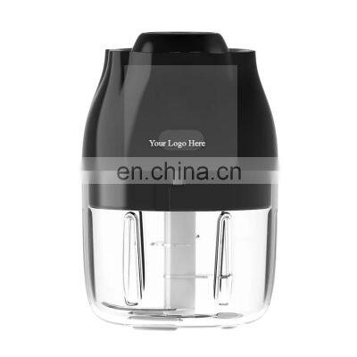 Electric Mini Chopper For Vegetable Meat Nuts Portable Food Processor For Baby Kitchen Garlic Mincer