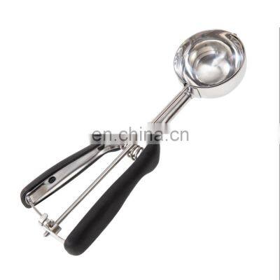 Cookie Scoop, Spring-Loaded Scooper for Fruit, Cookie ,Silicone Ice Cream Moulds Tray Popsicle Mold Space