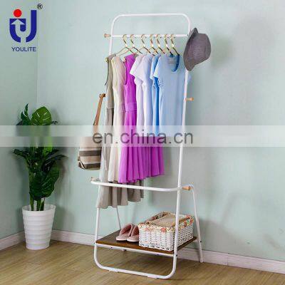 Reasonable price portable best clothes rail rack with shelves