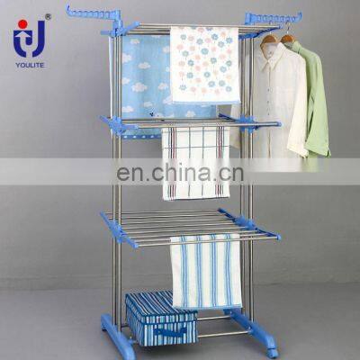 Cheap Clothes Shoes Bags Rail Heavy Duty Display Stand And Rack