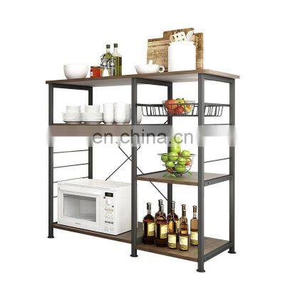 Square Small Mobil Kitchen Trolley Without Handle