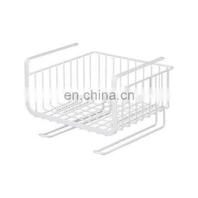 Under Cabinet Hanging Metal Wire Storage Basket for Kitchen Pantry