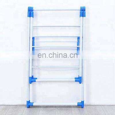 online shopping Folding houseware gullwing clothes drying rack foldable standing clothes rack