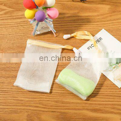 Customized wholesale custom handmade soap foaming net foaming net Bathing cleansing foaming net Soap Bag