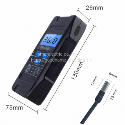 Building electronic thermometer Concrete embedded line cement temperature line large volume thermometer