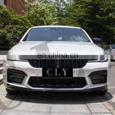Car Bumper Genuine UKISS Body Kit Full Set For BMW 5 Series G30 G38 Upgrade 2021 M5 Body Kit With Fenders Side Skirt Engine Hood