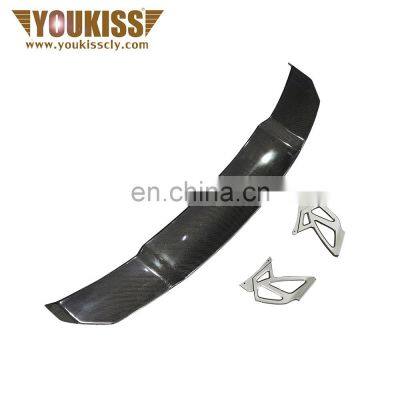 car bumper carbon fiber rear spoiler for bmw v style car for sale