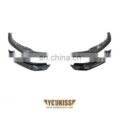 Carbon Fiber For BMW 5 Series G30 G38 MP Front Lip bumper parts