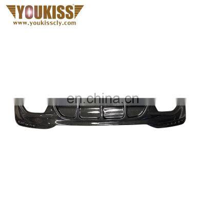 For BMW 5 Series G30 change to FD style Carbon Fiber Rear Carbon Lip bumper body kit other parts