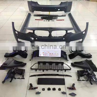 Genuine Auto Parts Front Rear Car Bumper For BMW 3 series F30 F35 M TECH Body Kits Grillle Side Skirt Rear Diffuser 2010-2013