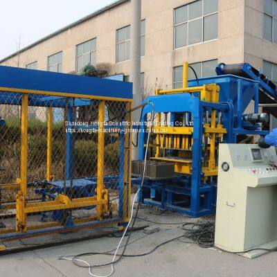 Best selling Automatic qt4-15s brick making machine