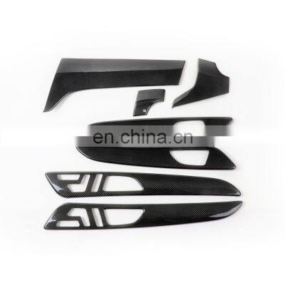 For Mercedes-Benz GLE W166 change to Carbon Fiber car Interior Decoration Board