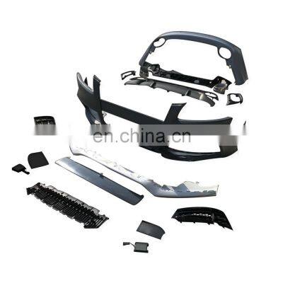 RS5 car front and rear bumper grille For Audi A5 S5 PP material