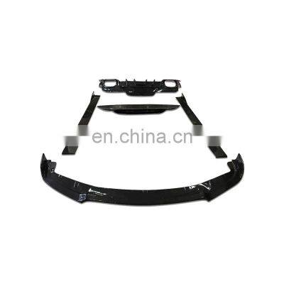 carbon fiber for Porsche Panamera front and rear lip side skirt car bumper