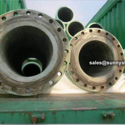 Big-Bore Cast Basalt Pipes