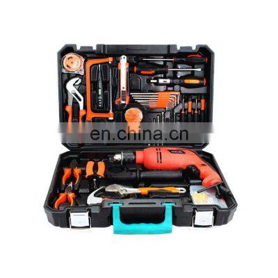 Precision Impact Electric Drill Hardware Electric Tool Set Household Woodworking Tools Manual Toolbox Repair Combination Set