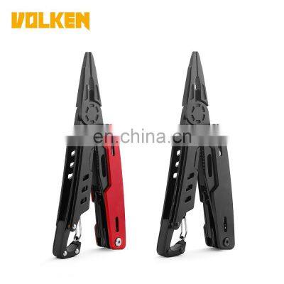 11 in 1 Black Multitool Knife Multi Pocket Fold the Pliers Camping Survival Multi-Functional Outdoor Pliers