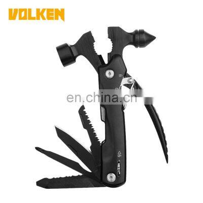 Outdoor Camping Multi Tool Survival Gear All-in-one Tools Multifunctional Car Safety Hammer