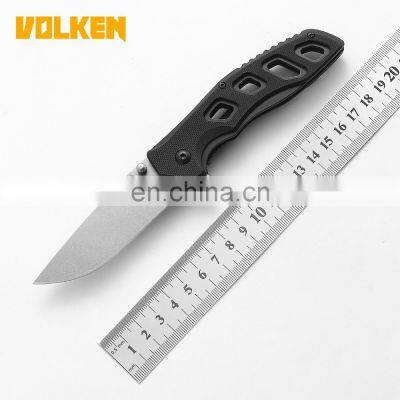 Camping High Quality G10 Handle Pocket Knife Outdoor Survival Multifunctional Kknife Folding Knife