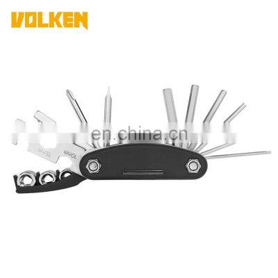 Douyin popular style gifts customized 15 in one multi-functional bicycle maintenance tools manufacturers direct selling