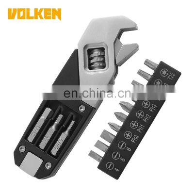 16 in One Multi-functional Outdoor Camping Portable Multi-purpose Combination Mini Tools activities Spanner