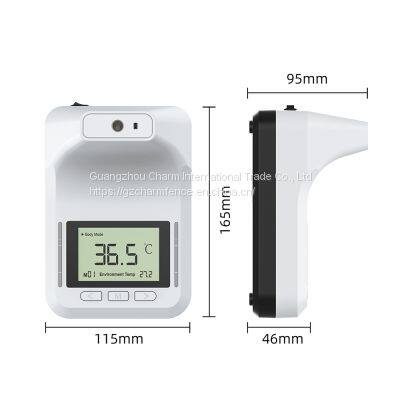 Non-contact infrared thermometer automatic induction voice broadcast thermometer wall-mounted thermometer