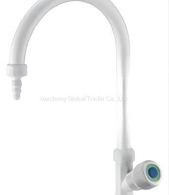 Laboratory PP Water Tap Single Outlet Pure Water Faucet for clean Room