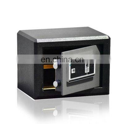 Jimbo money smart strong hinge fireproof safes with steel portable cash electronic fingerprint lock