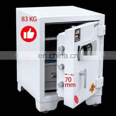 Custom 2 hour fireproof coffre fort burglar jewelry fire resistance safes steel home deposit security money Fireproof safe box