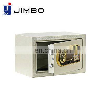 20E gold mini home portable metal security deposit cash burglary jewellery money digital safe box with electronic lock
