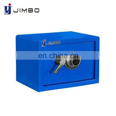 JIMBO High quality cheap security front loading steel electronic digital iron cash drop depository safe