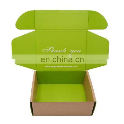 Factory Custom Luxury Colored Printed Logo For Product delivery Paperboard Carton Mailer Shipping Corrugated Paper Packaging Box