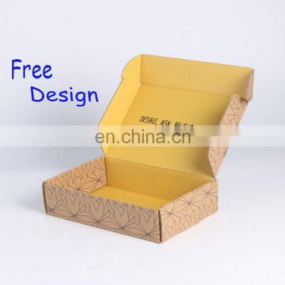 custom logo printed hot food bread sauce corrugated packaging boxes custom shipping box