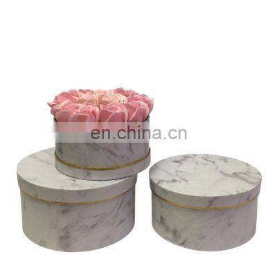 OEM China Manufacturer Custom Printing High Quality Luxury Rose Flower Ornament Packaging Gift Box Hat Rose Flower Paper Box