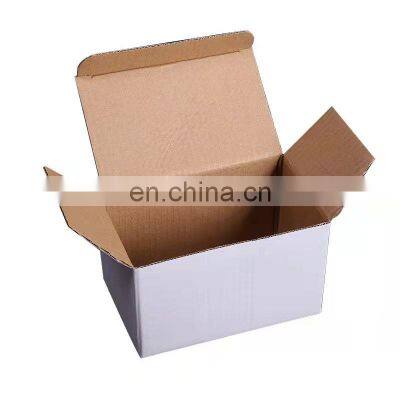 Wholesale Custom Clothing Fold Kraft Paper Box Packaging Biodegradable Shipping Box Packaging Biodegradable Shipping Box