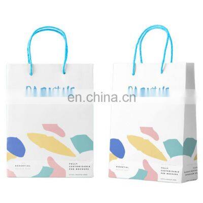 Hot Sell China Manufacturer Luxury Customized Printing Logo Standup Custom Gift Paper Takeaway Shopping Bags For Clothing shoes