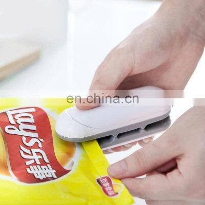 Portable Mini Sealing Machine Heat Sealer Capper Food Saver For Plastic Bags Package Mini Gadgets
