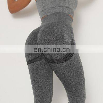 Women Gym Yoga Seamless Pants Stretchy High Waist Athletic Exercise Fitness Leggings Activewear Pants