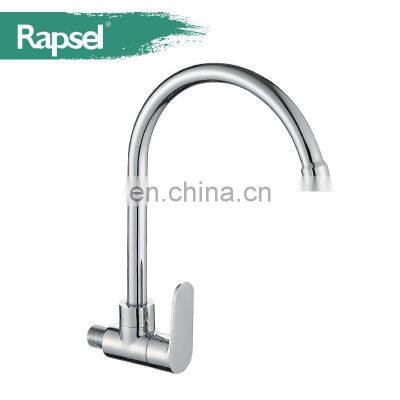 China Supplier Rapsel Wall Mounted Brass Commercial Kitchen Faucets