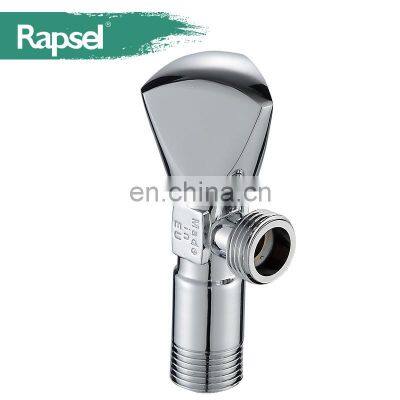 Rapsel New Design Bathroom Toilet Chrome Plated Brass Angle Valve