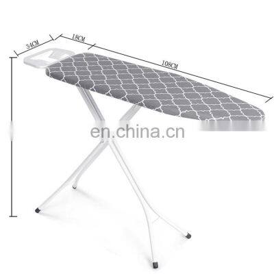 Hot selling high temperature resistant mini ironing board x-shape stable cloth ironing board