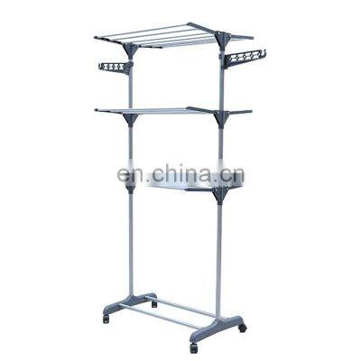 Factory direct sales balcony outdoor convenient drying clothes rack drying rack clotheshorse rack