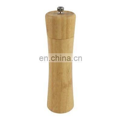 Bamboo Wooden Salt and Pepper Grinder Set Includes Manual Salt and Pepper Mills with Adjustable Coarseness