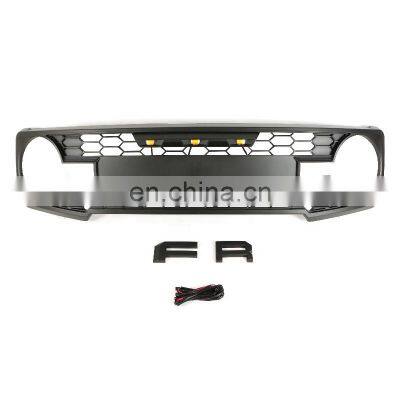 4x4 Off road Auto Parts Other Exterior Accessories Front Grill Car Grille With Lights Fit For Branco 2022