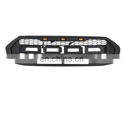 pickup truck auto parts & accessories modified pieces black plastic front bumper grill fit for ford ranger 2017 2018 2019