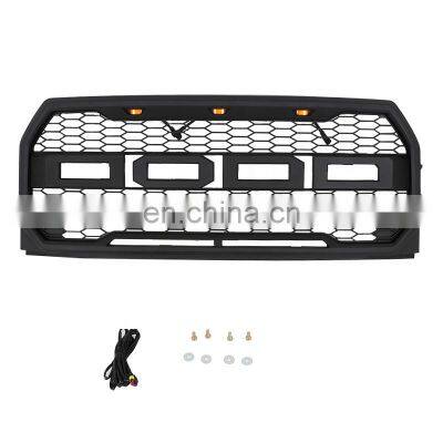 car mesh bumper grille upgrade front grill fit for ford f150 2015 2016 2017