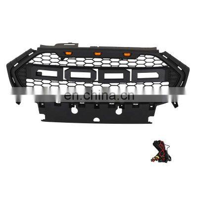 Car Body Kits Custom Made Grill Refit Grille Auto Parts Grille Fit for Ford Ecosport 2016-2019 ABS