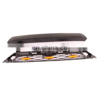 3 pieces grill LED lights front upper grill grille fit for toyota 4Runner 2016-2019