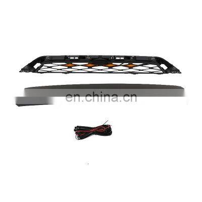 Car Body Parts Black Honeycomb Front Bumper Upper Grille fit for 4rutnner 2016-2019 toyota 4runner